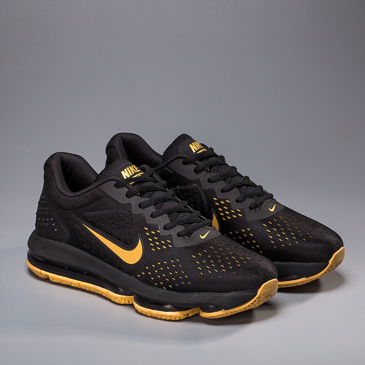 Nike Air Max 2019 Black Yellow Shoes - Click Image to Close